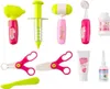A collection of toy doctor's tools arranged on a white background. Náhľad obrázku produktu
