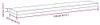 vidaXL Scaffale galleggiante Bianco 120x23,5x3,8 cm MDF Anteprima dell’immagine prodotto 8