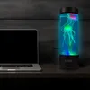 A jellyfish lamp and a laptop are on a desk. Anteprima dell’immagine prodotto