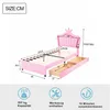 okwish Kinderbett Plattformbett 90×200 cm mit Lattenrost, Produktbild-Vorschau 7