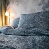 Pościel 220x200 + 2 70x80 Niebieska we Wzory Komplet Podgląd zdjęcia produktu 15