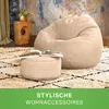 Green Bean® Sitzhocker "Home Linen" 45x25cm mit EPS Perlen Produktbild-Vorschau 9