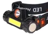 Čelovka LED COB 4v1 s magnetem – nabíjení přes USB Náhled obrázku produktu 6
