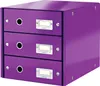LEITZ Click & Store cassettiera viola 60480062, DIN A4 con Anteprima dell’immagine prodotto 1