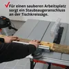 HECHT 8254 Tischkreissäge mit Gestell | 2000W 230V | 2 x Produktbild-Vorschau 10