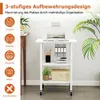 COSTWAY 3-poziomowy stojak na drukarkę, wózek na drukarkę z Podgląd zdjęcia produktu 4