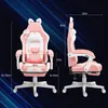 Ergonomische gamingstoel met lendensteun, voetsteun, Productafbeelding-voorbeeld 3