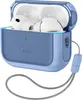 A blue case for Apple AirPods Pro with the earbuds inside. Anteprima dell’immagine prodotto