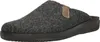 A single gray slipper shoe is shown from a side-diagonal angle against a white background. Produktbild-Vorschau
