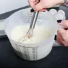 2IN1 Messbecher 2L Rührbecher mit Deckel Spritzschutz und Produktbild-Vorschau 9