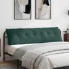 vidaXL Rücken Kissen Dunkelgrün 180 x 50 cm Cordstoff Produktbild-Vorschau 2