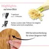 hair2heart extension capelli umani lisci - 25 ciocche 0,5g Anteprima dell’immagine prodotto 9