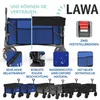 Trolley a mano pieghevole da tetto 100kg freno tasca Anteprima dell’immagine prodotto 7