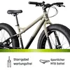 Galano Fatman 4.0 Fatbike (schwarz/beige) Produktbild-Vorschau 4
