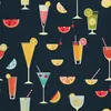 OUTDOOR DECOSTOFFE OXFORD - Motif de cocktail | DX8793 Voir les images du produit 1