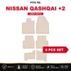 DURBAN Beige Velours-Fußmatten-Set für Nissan Qashqai +2 Produktbild-Vorschau 17