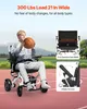 SucceBuy Fauteuil roulant électrique pliable, capacité de Voir les images du produit 6