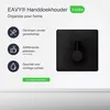 EAVY handdoekhaakjes zelfklevend, 4 stuks, vierkant, RVS Productafbeelding-voorbeeld 2
