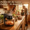 Zimilo Heißluftfritteuse 5L – Frittieren, Grillen, Backen Produktbild-Vorschau 6