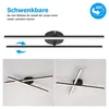 IMPTS LED Deckenleuchte 11W Modern Deckenlampe Schwarz mit Produktbild-Vorschau 3