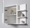 Badezimmerschrank mit Spiegel mit Ablagen, weiß R Produktbild-Vorschau 6