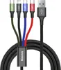 Cavo Usb Baseus Fast 4W1 Usb-C / 2X Lightning / Micro 3.5A Anteprima dell’immagine prodotto 1