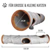 KaraLuna Katzentunnel 120 x 24 cm I 3 Gucklöcher & Produktbild-Vorschau 4