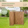 UNUS Bambus Sichtschutz Sichtschutzmatte 80x300 cm Produktbild-Vorschau 3
