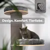 Kratzbaum wandmontiert 185 cm hoch, XXL Katzenbaum Premium Produktbild-Vorschau 6