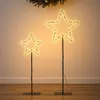 Gartenstecker Sterne 2er in warmweiß - 180 LED / ca. 90 + Produktbild-Vorschau 8