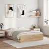 vidaXL Bettgestell mit Schubladen Sonoma-Eiche 120x190cm Produktbild-Vorschau 2