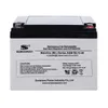 Sunstone 12V 26Ah wiederaufladbare AGM Pufferbatterie Produktbild-Vorschau 1