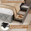 Čalouněná postel ProximaX 90 x 200 cm s LED osvětlením a Náhled obrázku produktu 5