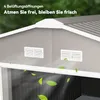 Outsunny Gerätehaus 12,4 m² Gartenhaus mit Pultdach, Produktbild-Vorschau 8