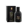 A black perfume bottle and its packaging are displayed against a white background. Anteprima dell’immagine prodotto