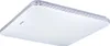 A white, rectangular ceiling light with silver trim. Náhled obrázku produktu
