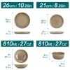 A diagram showing the dimensions of plates and bowls. Náhled obrázku produktu