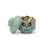 LEGO Storage Head Skelett  (grün/schwarz, klein) Produktbild-Vorschau 3