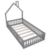 Bed met huisvorm, 90 x 200 cm. Kinderbed met Productafbeelding-voorbeeld 7