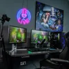 XMTECH neonové světlo pro podcast "LIVE" v růžové a modré Náhled obrázku produktu 5
