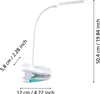 EGLO LED Klemmlampe Raizal, Akku-Klemmleuchte für Bett, Produktbild-Vorschau 3