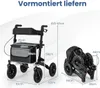 Faltbarer Leichtgewicht-Rollator mit Luftbereifung, Produktbild-Vorschau 2