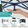 LZQ Pavillon pop-up 2,5 x 2,5 m Pavillon pliable pour Voir les images du produit 3