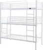 Lit triple superposé metal "Havin" - 90 x 190 cm - Blanc Voir les images du produit 5