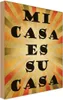 vianmo Holzschild 30x20 cm mi cas es su casa mein Haus euer Produktbild-Vorschau 1