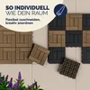 CASARIA WPC Fliesen 30x30 cm 66er Set 6m? Stecksystem Produktbild-Vorschau 7
