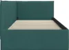 vidaXL Rohový rám postele s čelom tmavozelený 100 x 200 cm Náhľad obrázku produktu 6