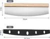 Pizzaschneider Wiegemesser mit Klingenschutz | Pizza Cutter Produktbild-Vorschau 3