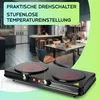 Glaskeramik Doppelkochplatte, 2 Kochfelder 16,4 & 18,8 cm, Produktbild-Vorschau 7