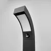 Lucande LED-Sockelleuchte Lennik, Sensor, 60 cm, anthrazit Produktbild-Vorschau 4